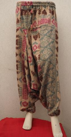 PANTALONI AFGHANI INVERNO ROSA